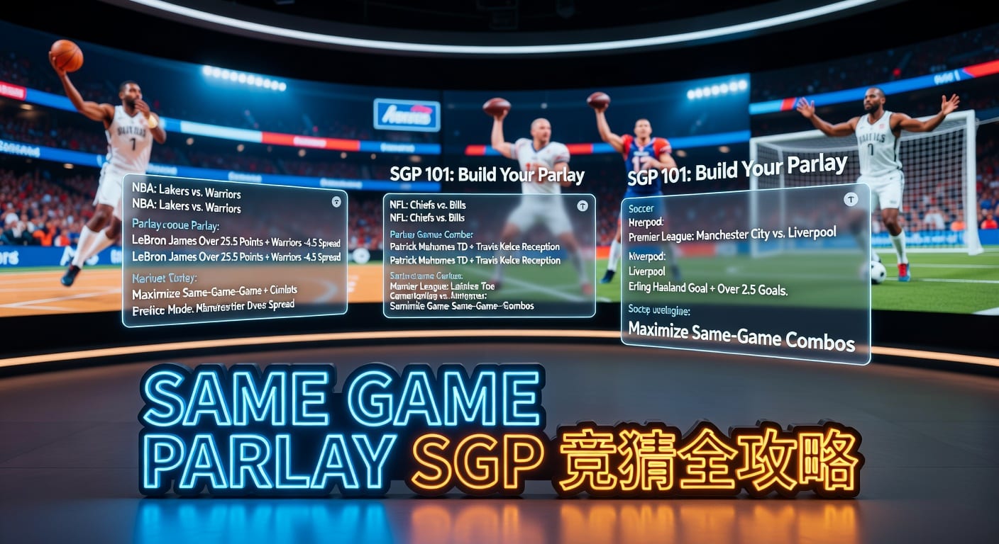 超级过关 same game parlay SGP：玩法与风险实战解析