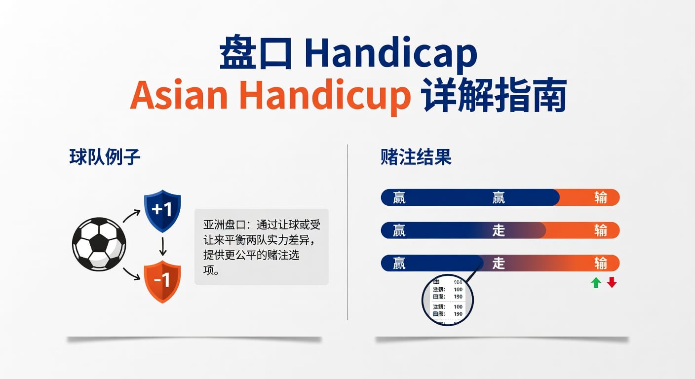 盘口 handicap asian handicap 解析｜让球体育官网实战指南