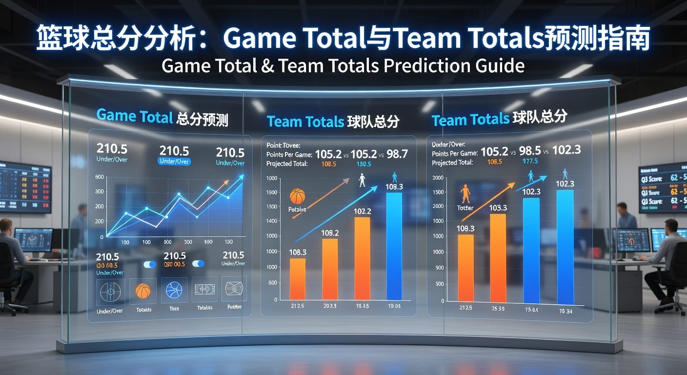 篮球总分 game total team totals 投注思路与实战判断