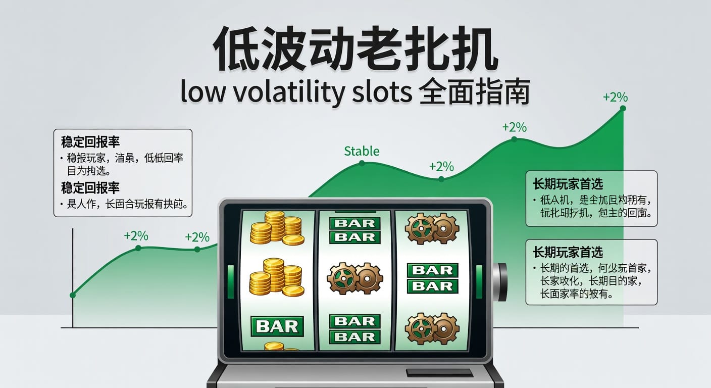 低波动老虎机 low volatility slots：稳健玩法与筛选思路