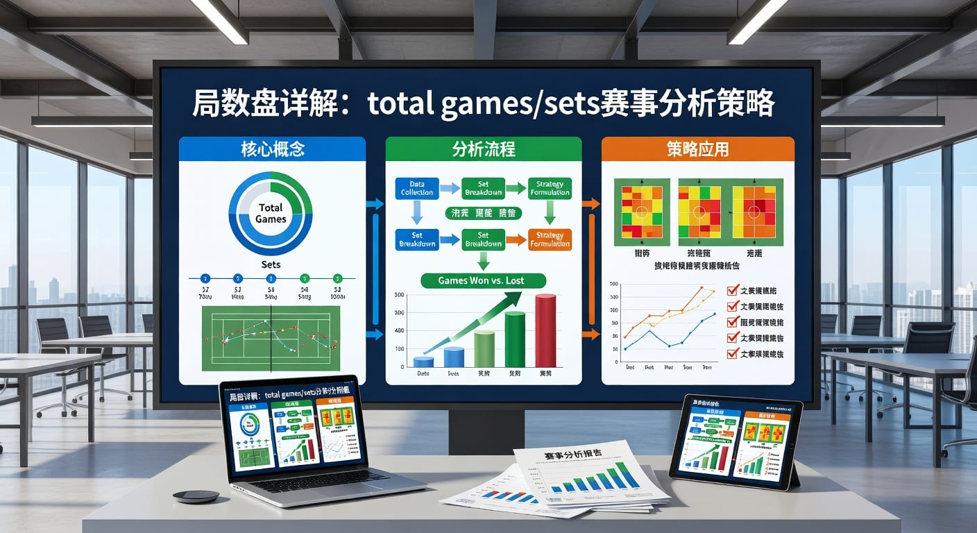 走地体育官网局数盘 total games/sets：大小分判断指南